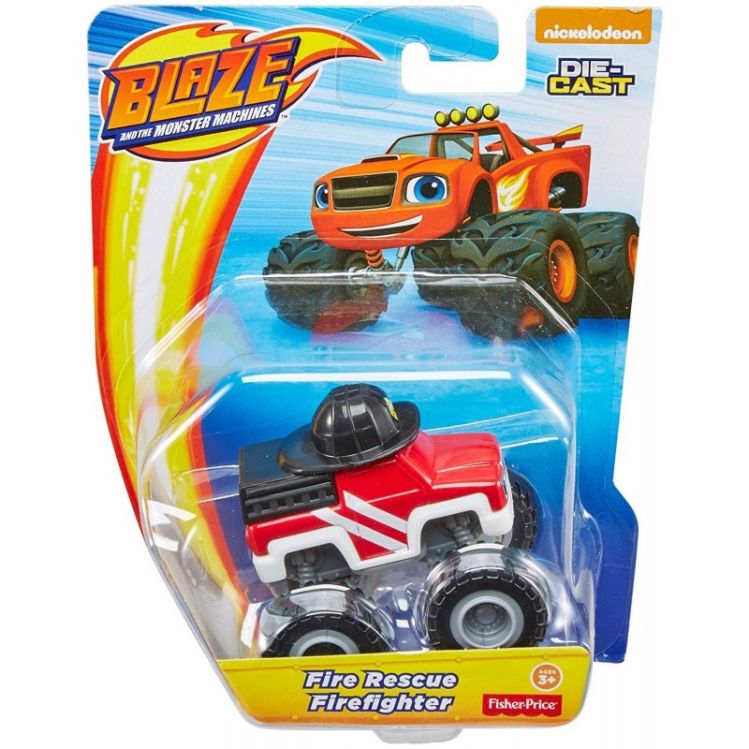 Fisher-Price Blaze Οχήματα Die Cast 16 Σχέδια CGF20 - BLAZE