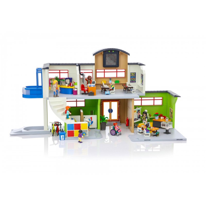 Playmobil City Life Επιπλωμένο Σχολικό Κτίριο 9453 - Playmobil, Playmobil City Life