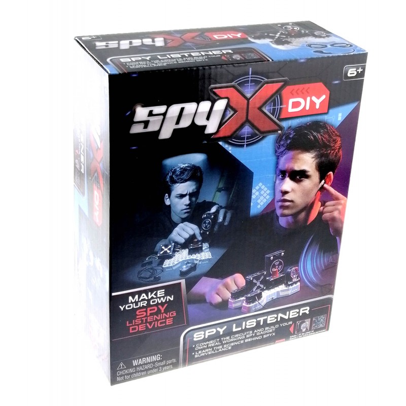 Just Toys Spy X DIY Listener Συσκευή Ακουστικής Παρακολούθησης 10748 - Spy X