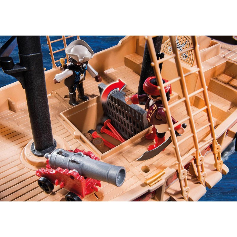 Playmobil Pirates Πειρατική φρεγάτα 6678 - Playmobil, Playmobil Pirates