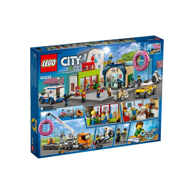 LEGO City Εγκαίνια Καταστήματος Ντόνατ 60233 - LEGO, LEGO City, LEGO City Town