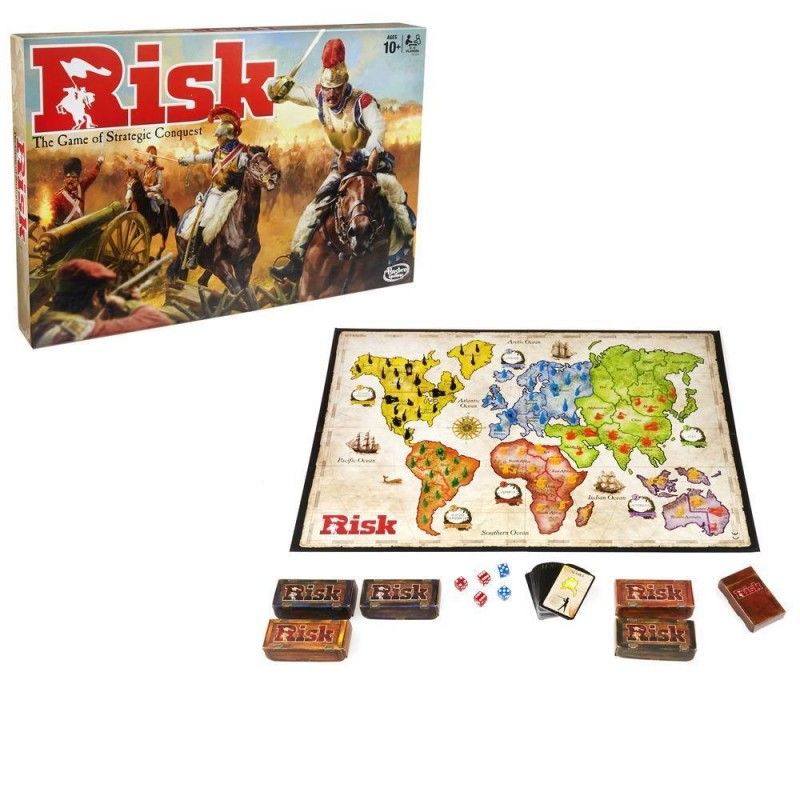 Επιτραπέζιο Risk Παιχνίδι Στρατηγικής B7404 - Hasbro Gaming, Risk