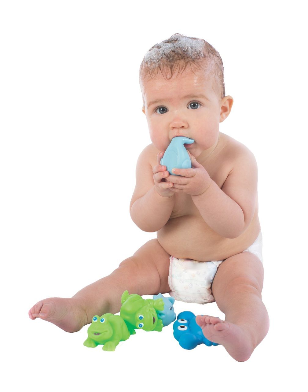 Playgro Bath Time Ζωάκια Αγόρι 8τμχ - Playgro