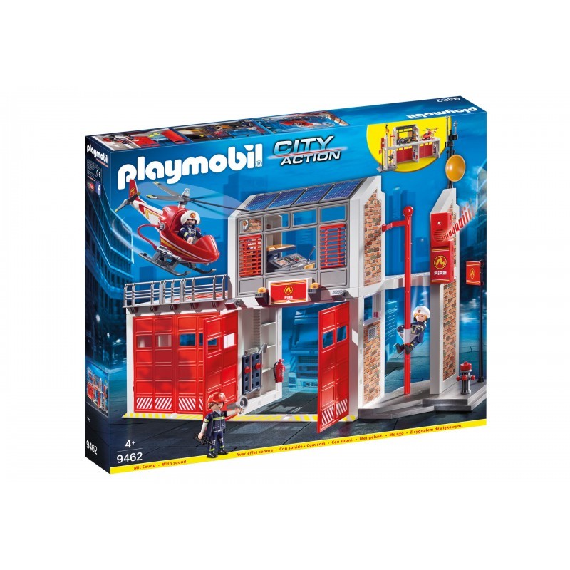Playmobil City Action Μεγάλος Πυροσβεστικός Σταθμός 9462 - Playmobil, Playmobil City Action