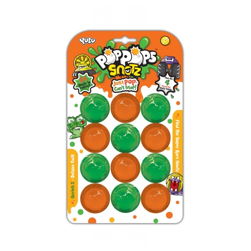 Poppops Snotz 12 Τεμάχια - Πράσινο 50042 - Yulu