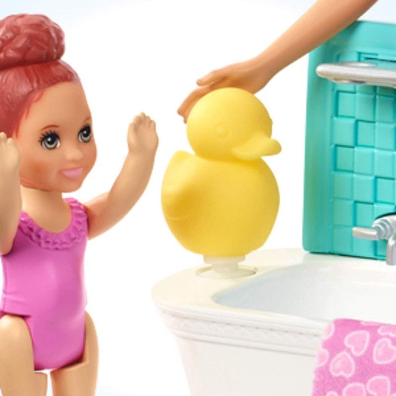 Barbie Skipper Babysitters - Ώρα Για Μπάνιο FXH05 - Barbie