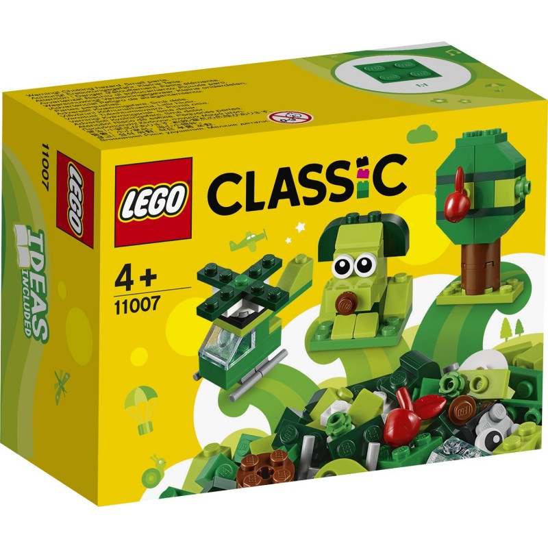 LEGO Classic Δημιουργικά Πράσινα Τουβλάκια 11007 - LEGO, LEGO Classic