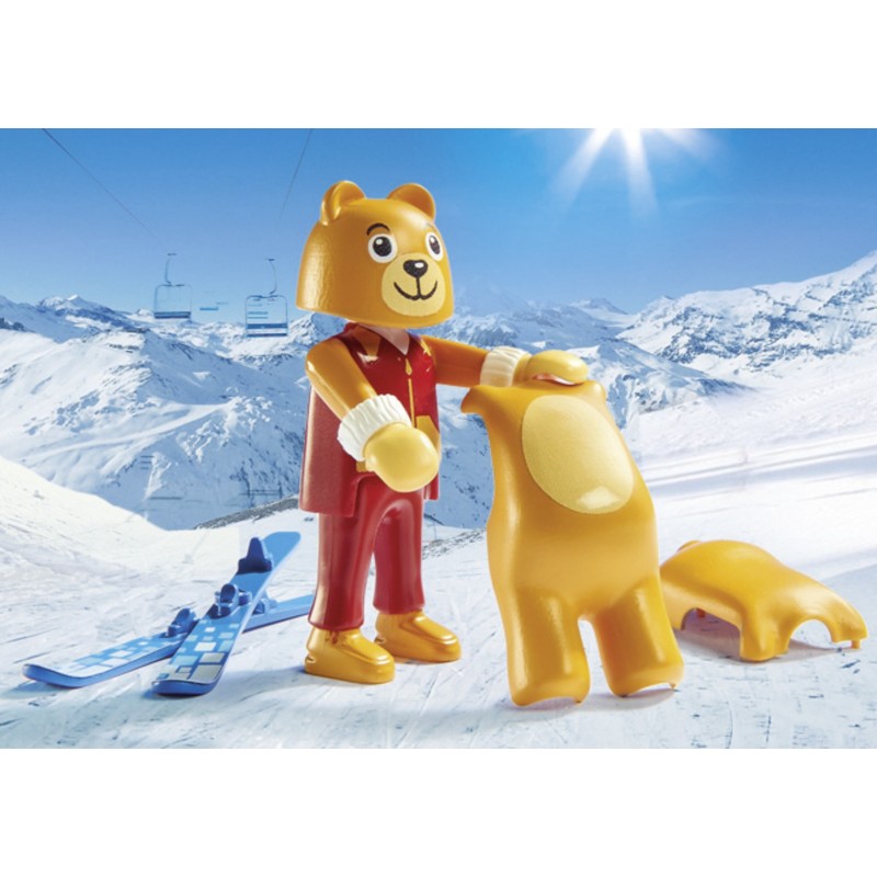 Playmobil Family Fun Εκπαιδευτής σκι με παιδάκια 9282 - Playmobil, Playmobil Family Fun