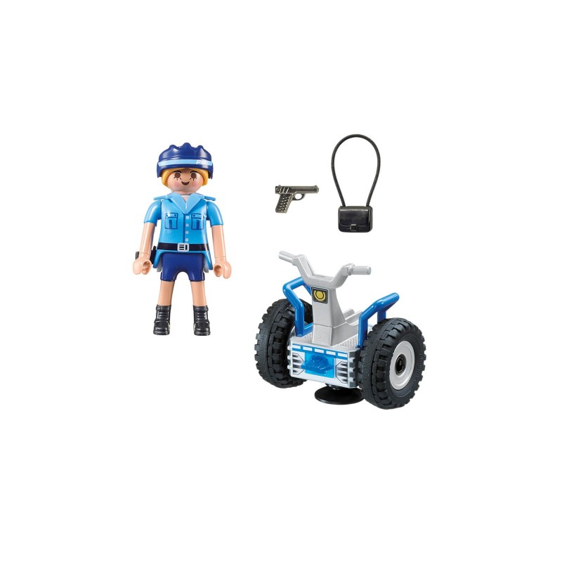 Playmobil City Action Γυναίκα αστυνομικός με Balance Racer 6877 - Playmobil, Playmobil City Action