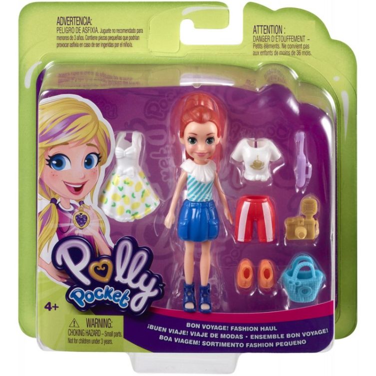 Polly Pocket Κούκλα Με Ρούχα 3 Σχέδια GDM01 - Polly Pocket