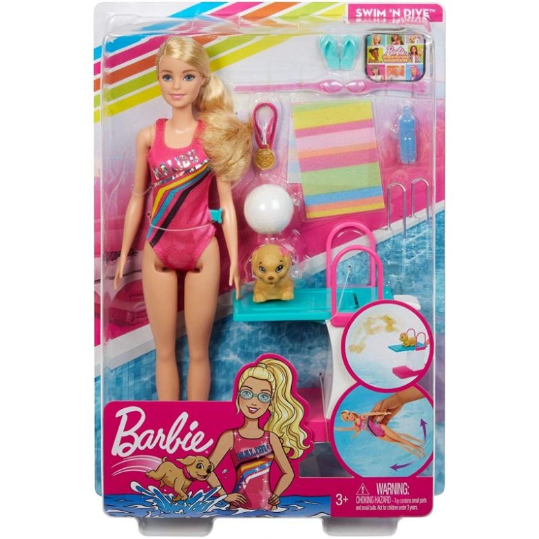 Barbie Dreamhouse Adventures Κολυμβήτρια GHK23 - Barbie