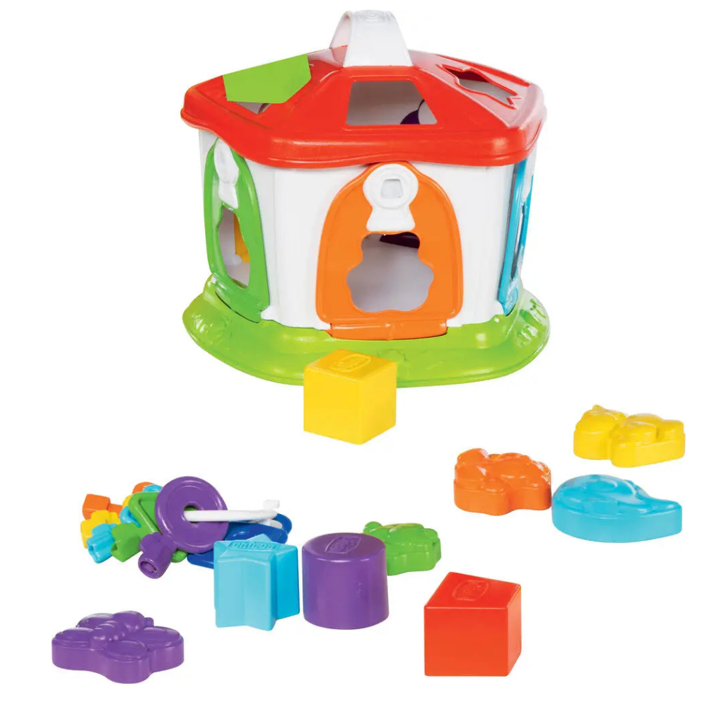 Chicco  2 σε 1 Εξοχικό με Ζωάκια και Κλειδιά 9610000000 - Chicco