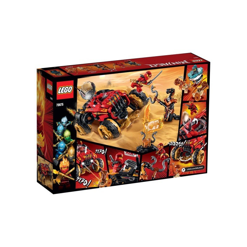 LEGO Ninjago Κατάνα 4X4 70675 - LEGO, LEGO Ninjago