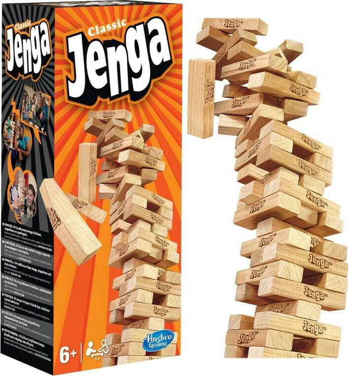 Hasbro Gaming Επιτραπέζιο Jenga Classic A2120 φωτογραφία