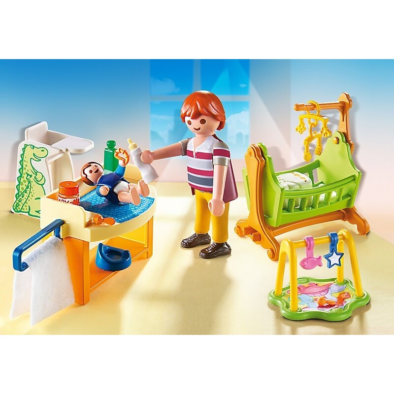 Playmobil Dollhouse Βρεφικό δωμάτιο με κούνια 5304 - Playmobil, Playmobil Dollhouse