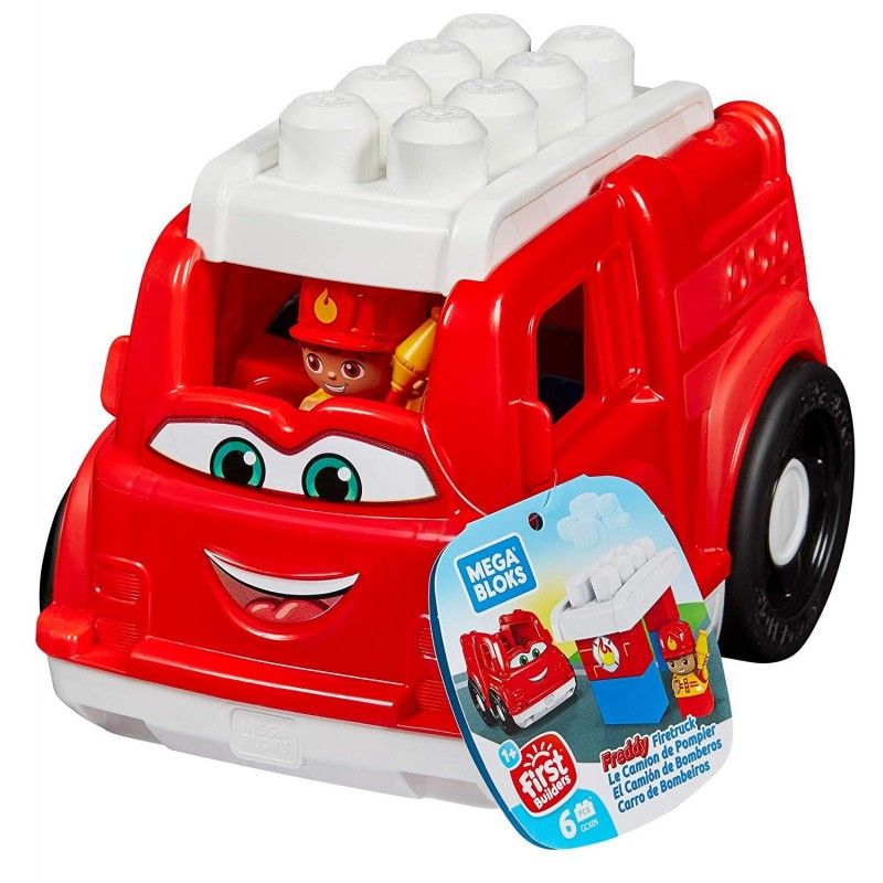 Mega Bloks Freddy Firetruck Πυροσβεστικό Όχημα GCX09 - Fisher-Price, Mega Bloks