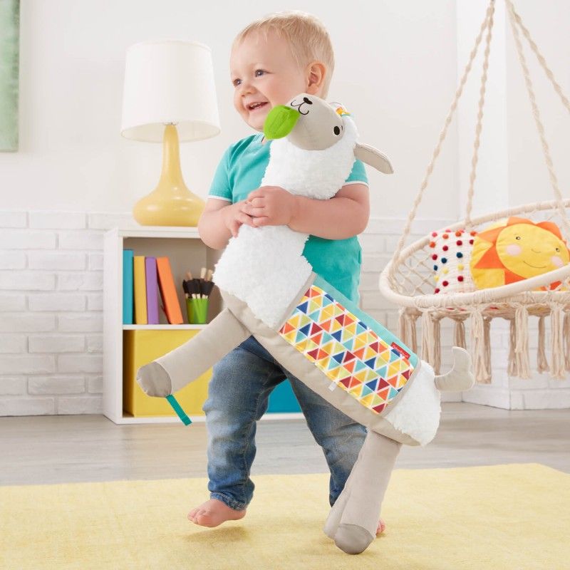 Fisher-Price Grow With Me Tummy Time Μαξιλαράκι Δραστηριοτήτων Λάμα FXC36 - Fisher-Price