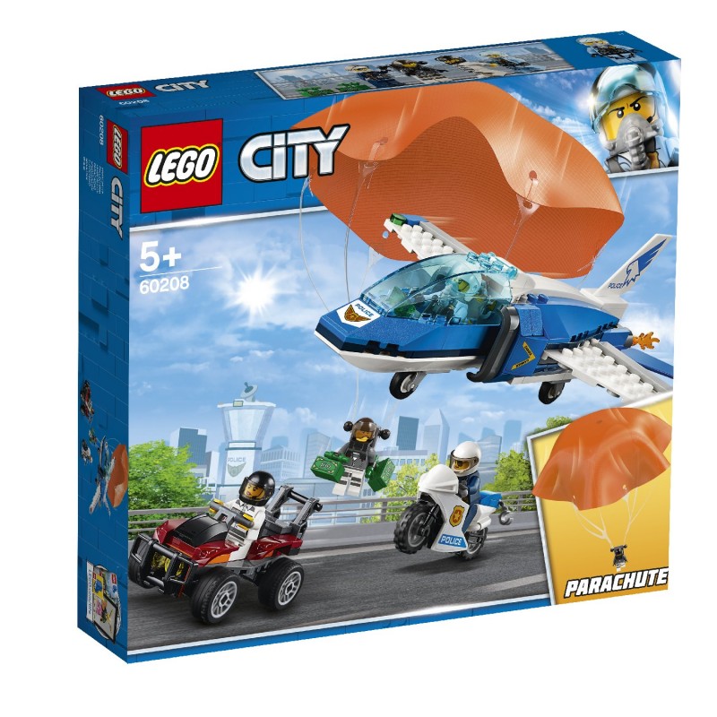 LEGO City Σύλληψη Με Αλεξίπτωτο Της Εναέριας Αστυνομίας 60208 - LEGO, LEGO City, LEGO City Police