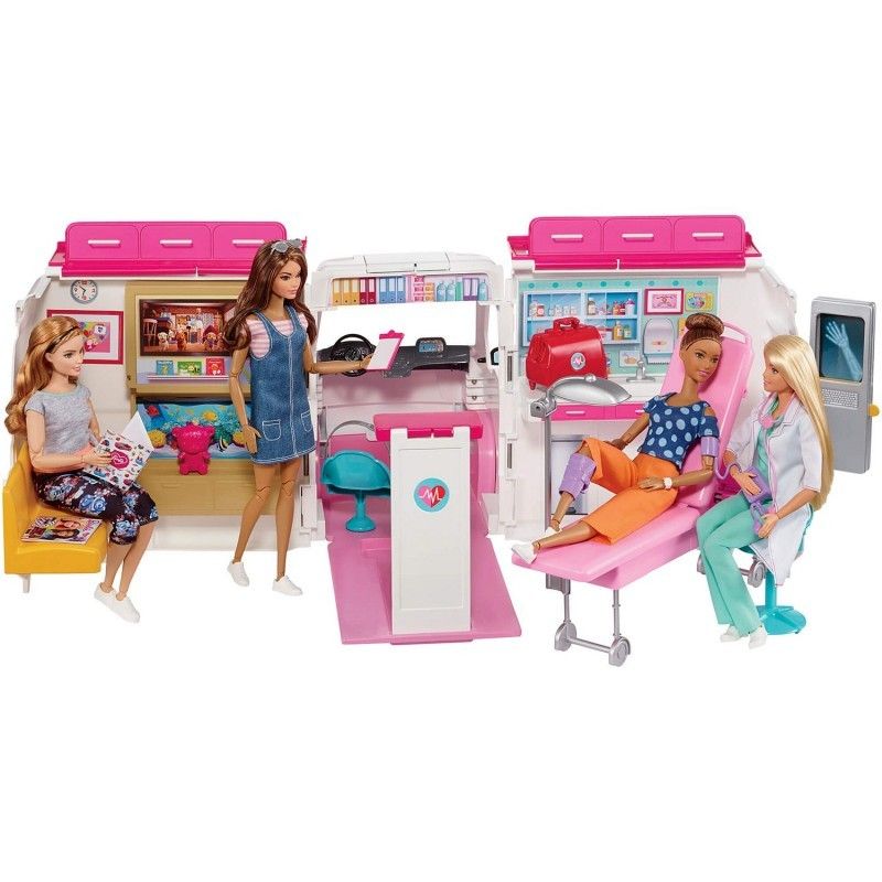 Barbie Κινητό Ιατρείο - Ασθενοφόρο FRM19 - Barbie