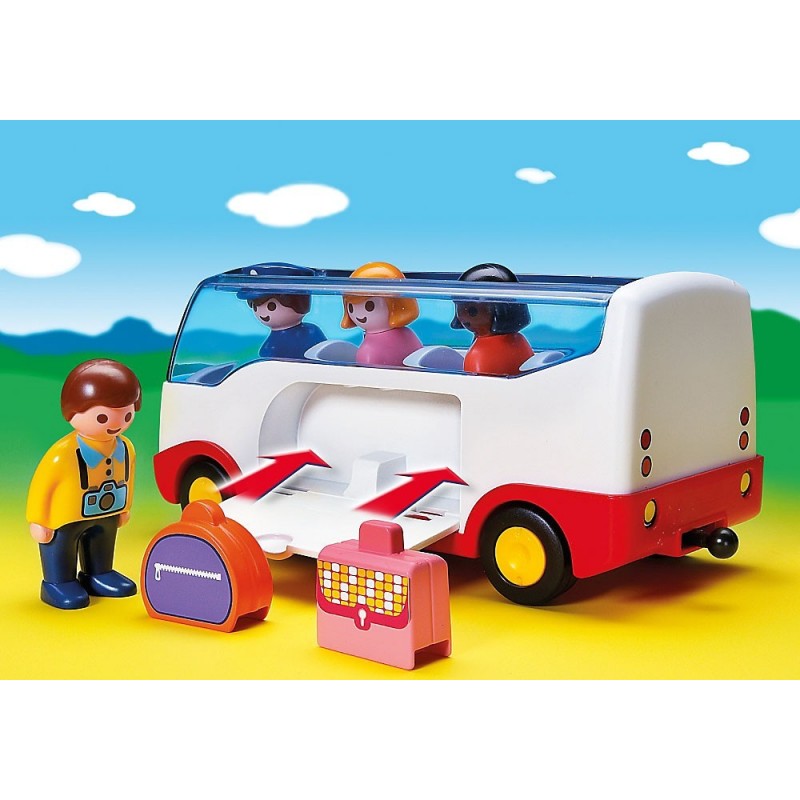 Playmobil 1.2.3 Πούλμαν 6773 - Playmobil, Playmobil 1.2.3