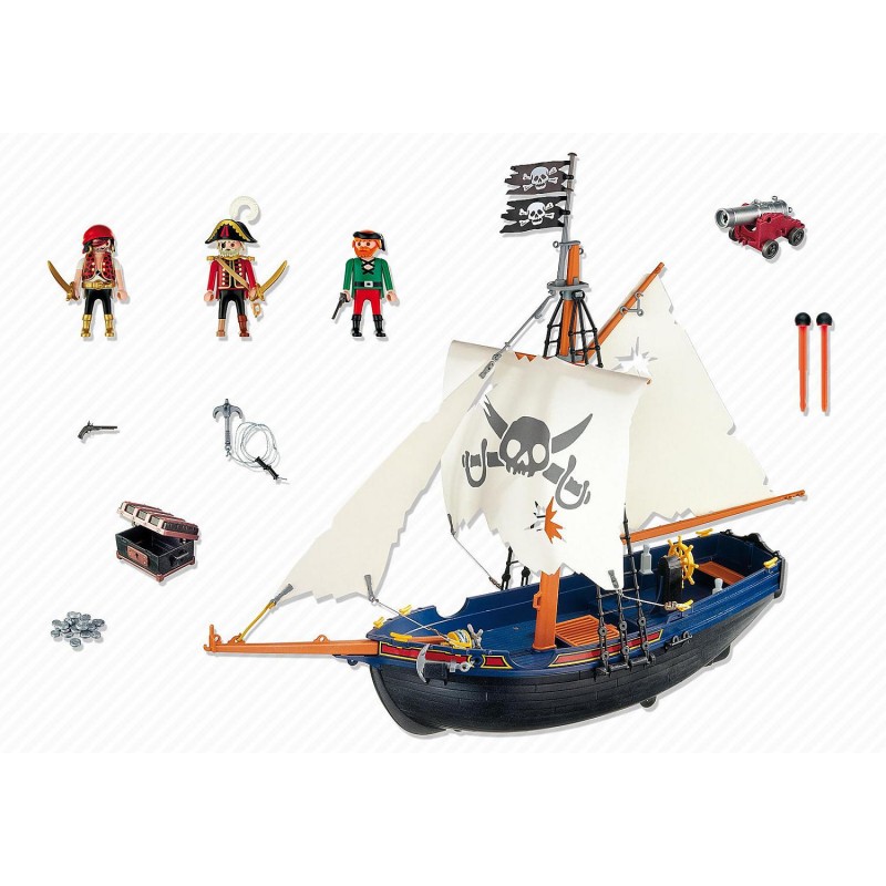 Playmobil Pirates Κουρσάρικη Σκούνα 5810 - Playmobil, Playmobil Pirates