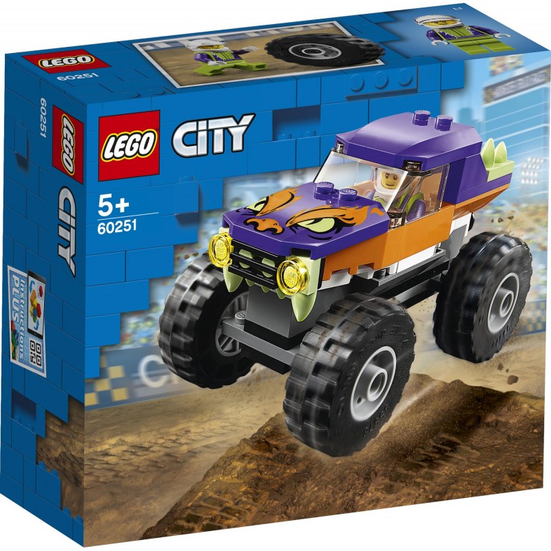 LEGO City Great Vehicles Monster Truck 60251 - LEGO, LEGO City, LEGO City Great Vehicles