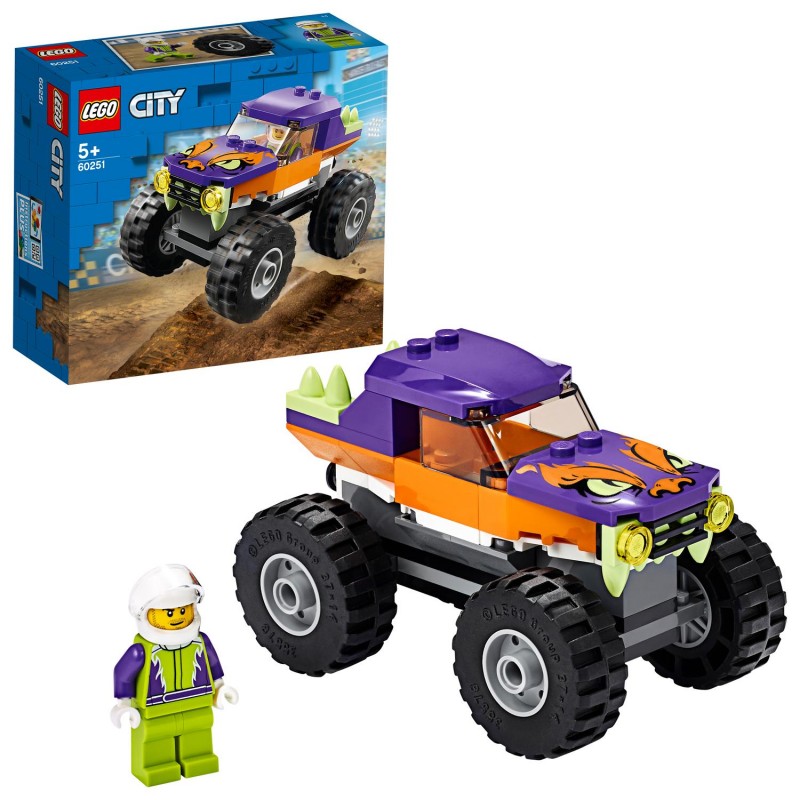 LEGO City Great Vehicles Monster Truck 60251 - LEGO, LEGO City, LEGO City Great Vehicles