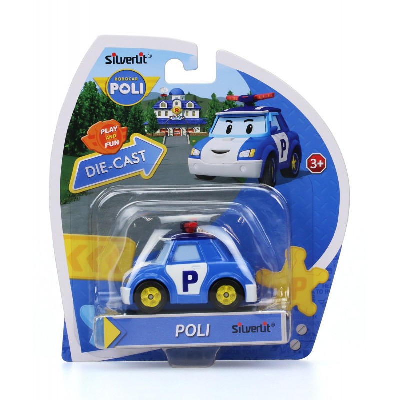 As Company Robocar Όχημα Die Cast - 8 Σχέδια 1003-83151 -  AS Company