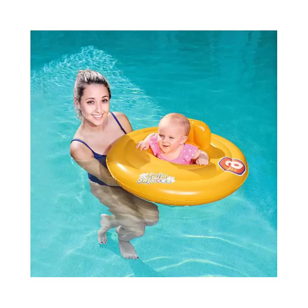 Bestway σωσίβιο στρογγυλό swim safe ABC Step A 32096 - Bestway