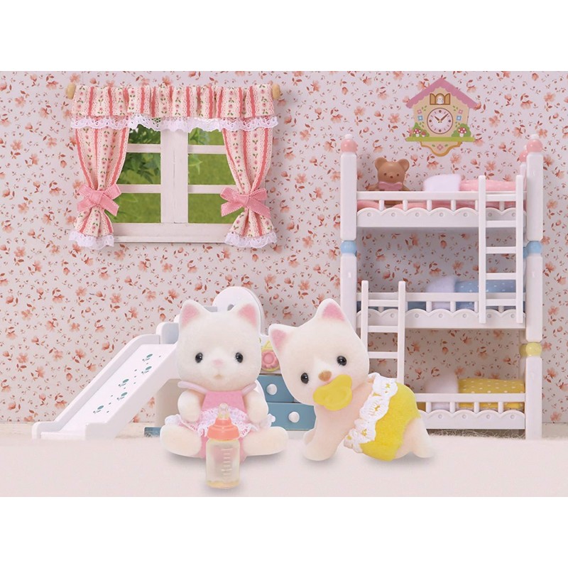 Sylvanian Families: Δίδυμα Μωρά Silk Cat 5082 - Sylvanian Families