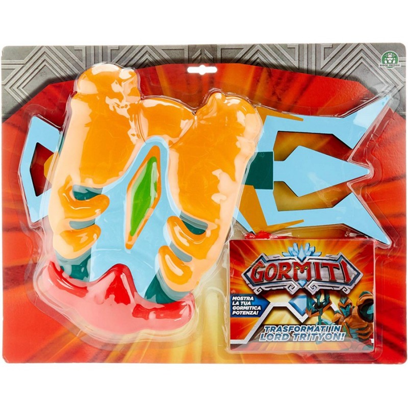 Gormiti Role Play Costume  4 Keryon + 2 Trytion GRM29000 - Gormiti