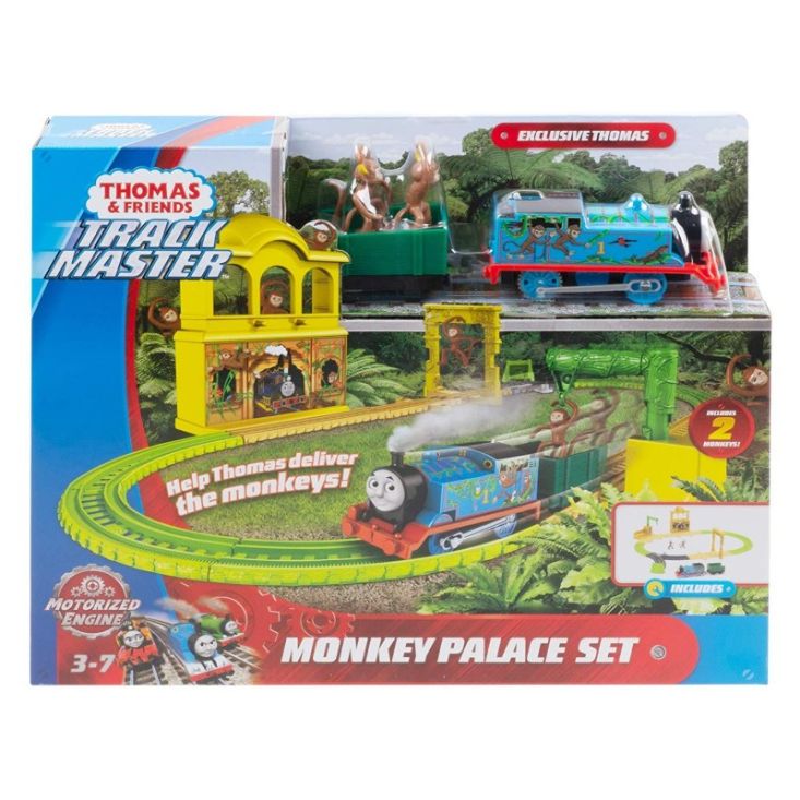 Fisher-Price Thomas And Friends Trackmaster: Παλάτι Με Μαϊμουδάκια Με Τον Τόμας FXX65 - Fisher-Price, Thomas and Friends