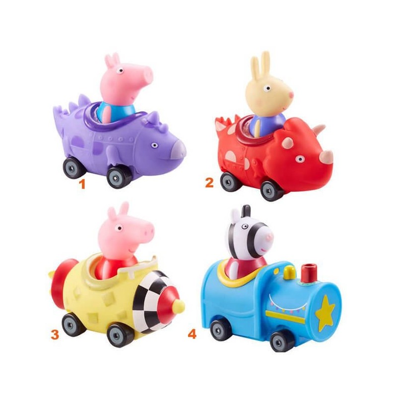 Peppa Pig Μίνι οχηματάκια σχέδια PPC24001 - Peppa Pig