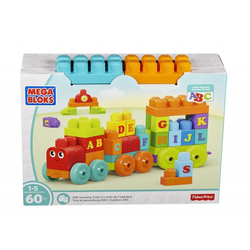 Mega Blocks Τρενάκι ABC DXH35 - Fisher-Price, Mega Bloks
