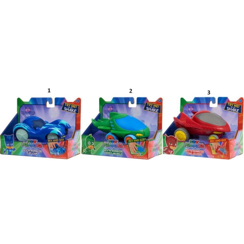 Pj Masks Όχημα με κίνηση 3 σχέδια PJM30000 φωτογραφία