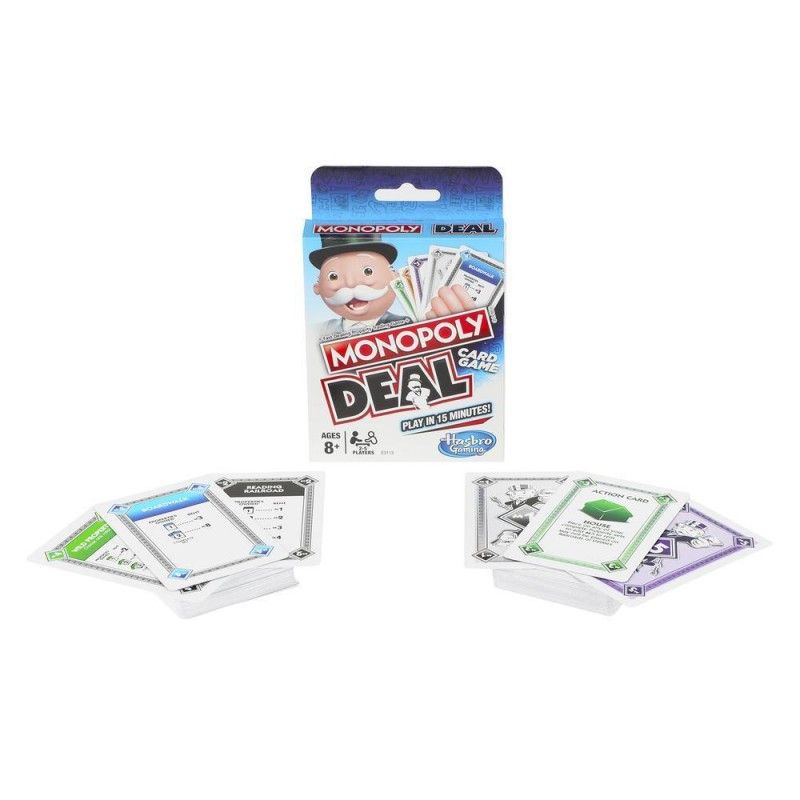 Επιτραπέζιο Monopoly Deal Παιχνίδι Με Κάρτες E3113 φωτογραφία