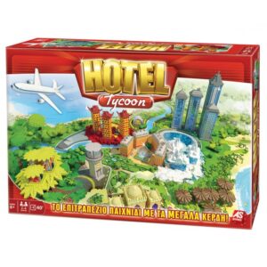 AS Company Games Επιτραπέζιο Hotel Tycoon Νέα Έκδοση 1040-20187 - AS Games