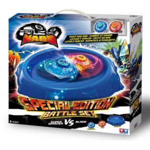 Just Toys Infinity Nado Battle Set Arena Special Edition Super Whisker Vs Blade 624801 - Infinity Nado