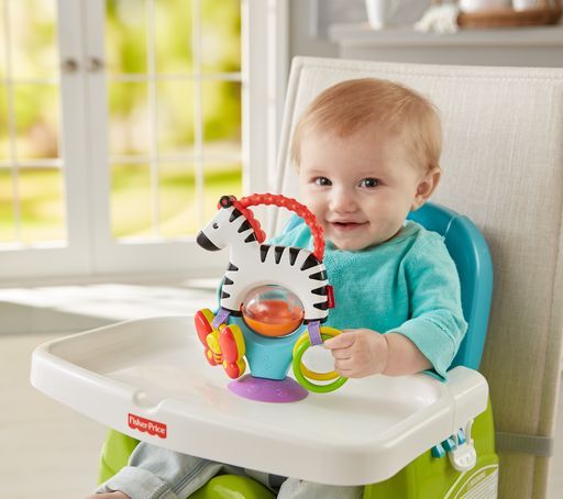 Fisher-Price Ζέβρα Δραστηριοτήτων με Βεντούζα FGJ11 - Fisher-Price
