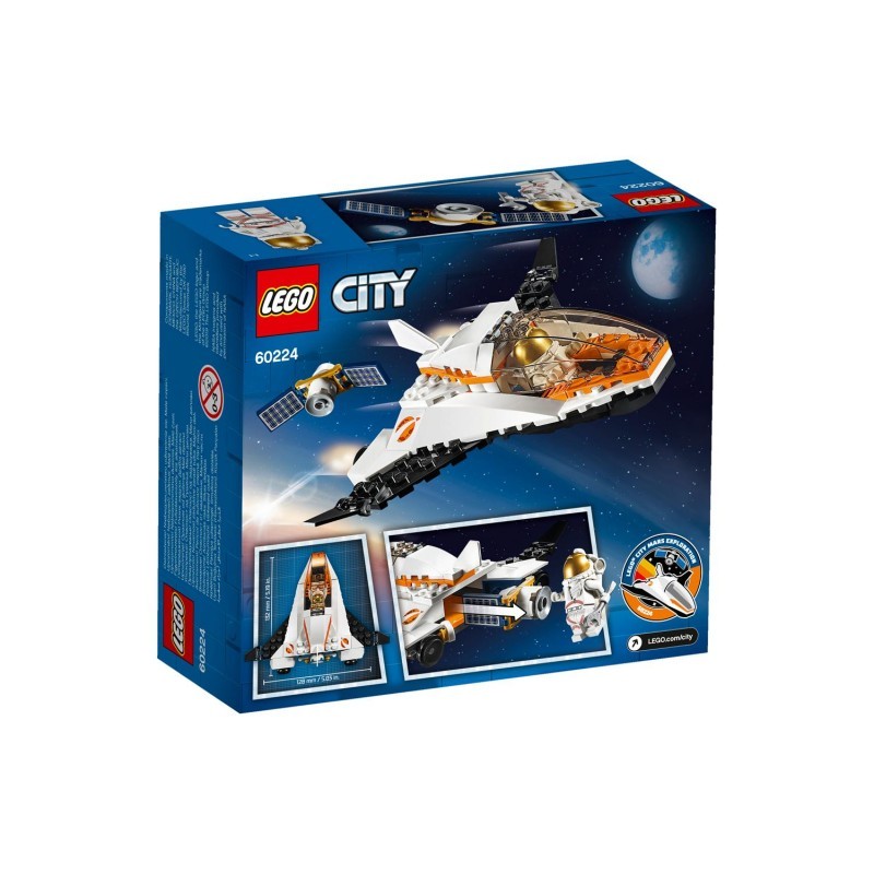 LEGO City Αποστολή Εγκατάστασης Δορυφόρου 60224 - LEGO, LEGO City, LEGO City Space Port