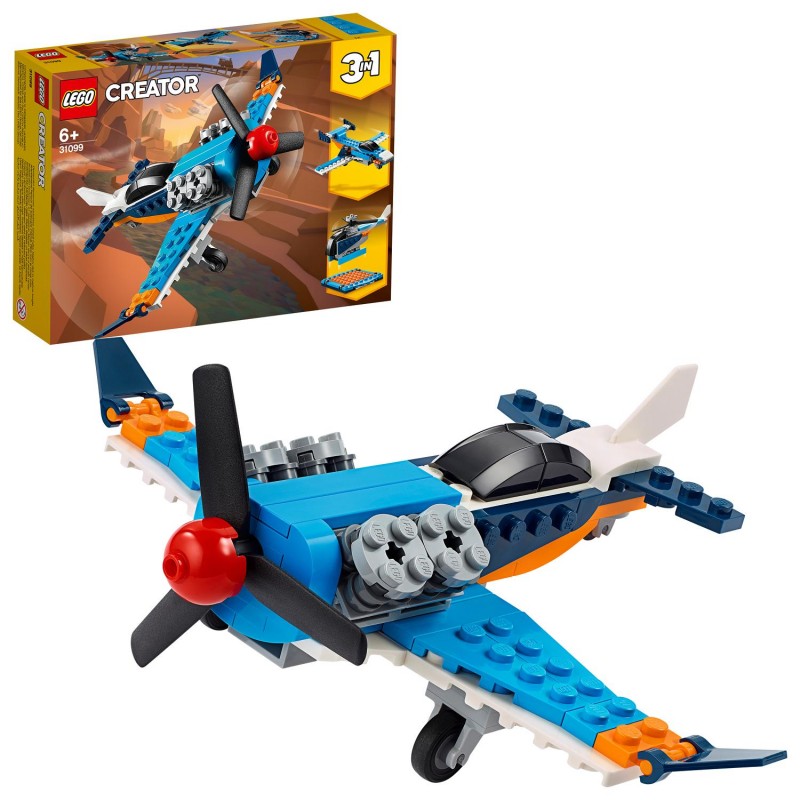 LEGO Creator Ελικοφόρο Αεροπλάνο 31099 - LEGO, LEGO Creator