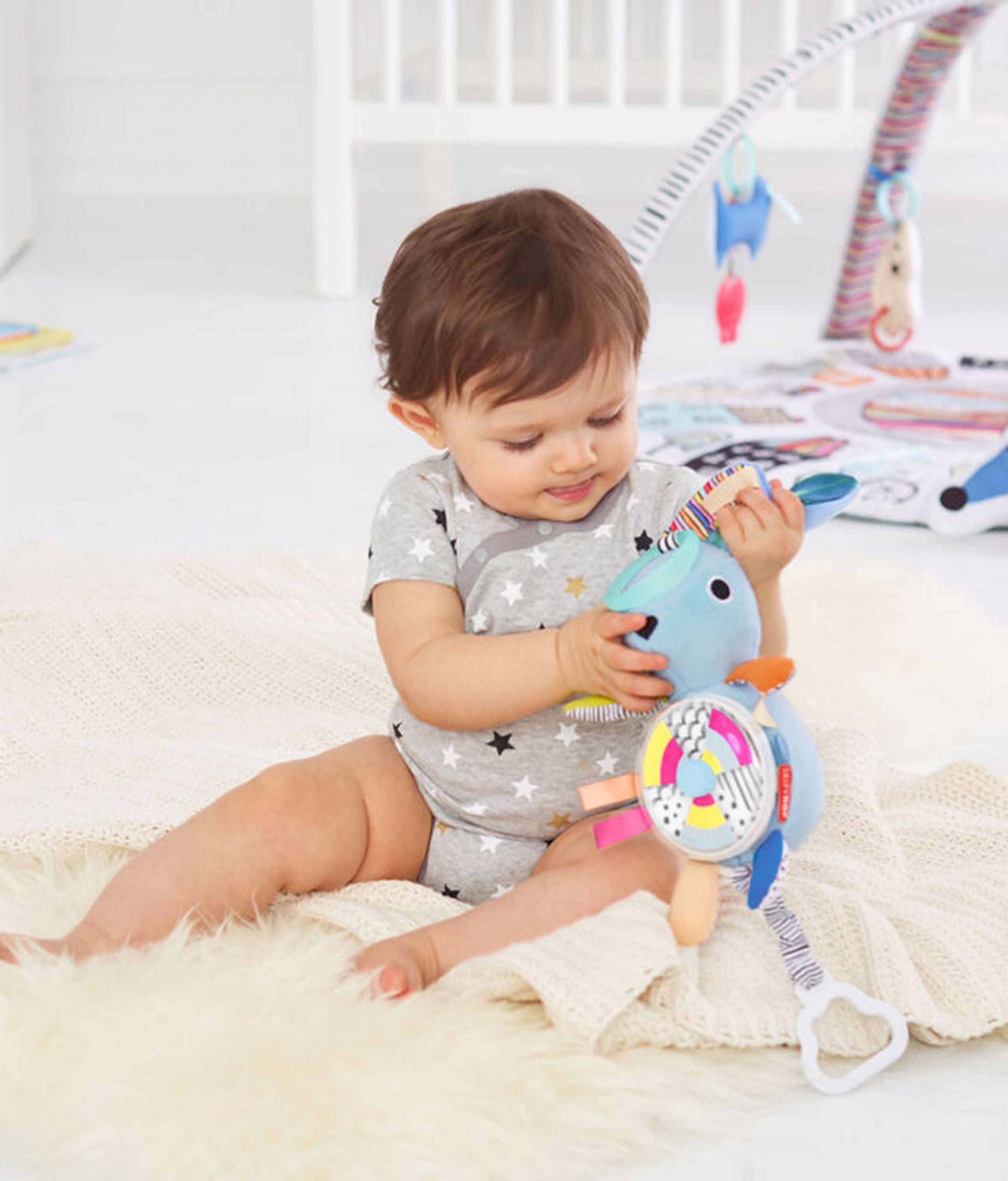 Skip Hop 305254 Vibrant Village Pull & Spin Activity Bunny - Παιχνίδι 29-2905022-01 - Skip Hop