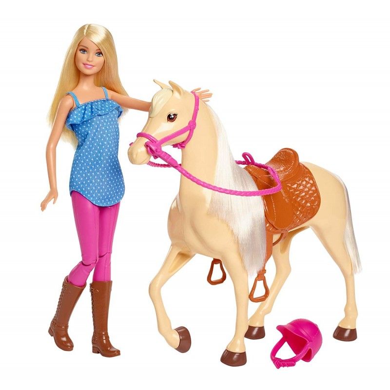 Λαμπάδα Barbie Και Άλογο FXH13 - Barbie