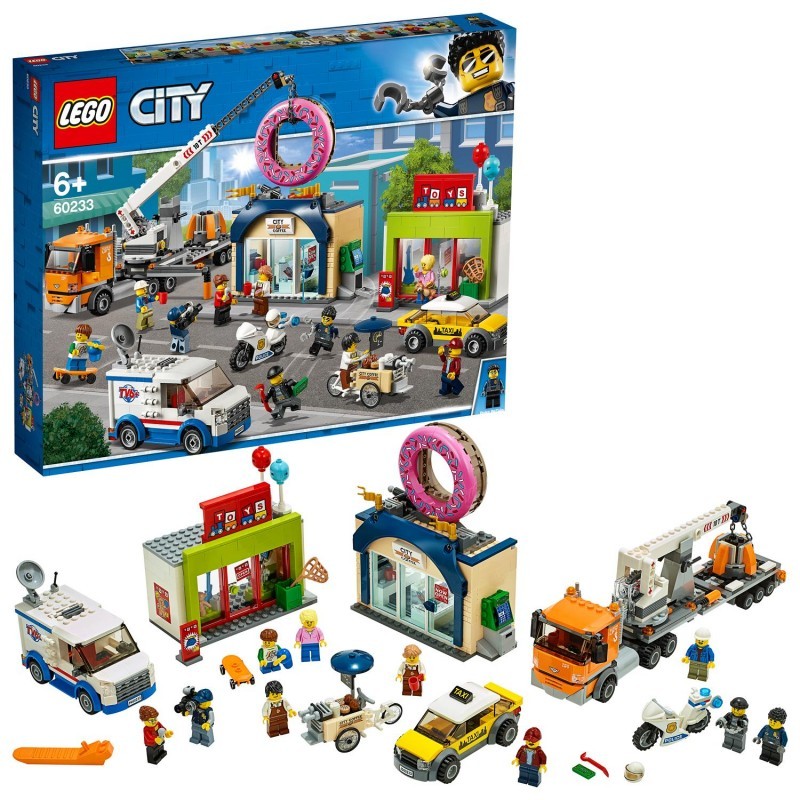 LEGO City Εγκαίνια Καταστήματος Ντόνατ 60233 - LEGO, LEGO City, LEGO City Town