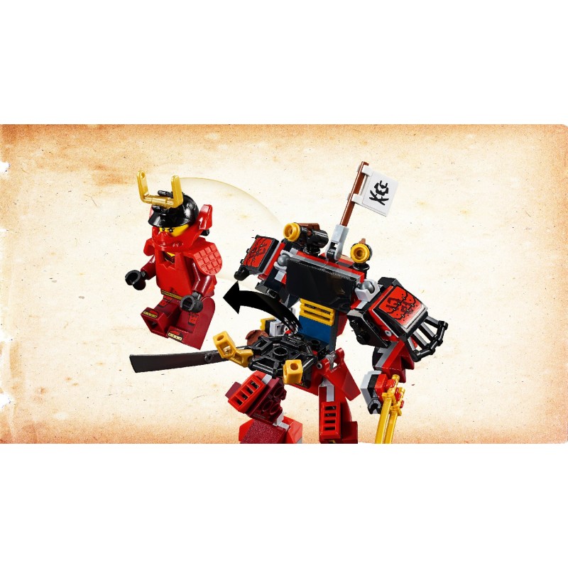 LEGO Ninjago Το Ρομπότ Σαμουράι - The Samurai Mech 70665 - LEGO, LEGO Ninjago