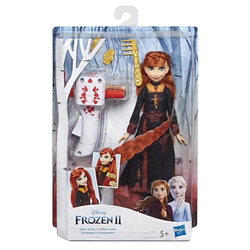 Frozen 2 Hair Play Doll 2 Σχέδια - 