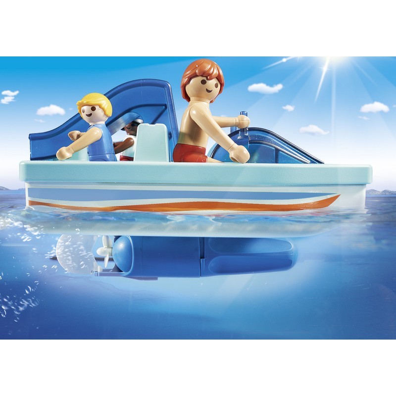 Playmobil Family Fun Θαλάσσιο ποδήλατο με τσουλήθρα 9424 - Playmobil, Playmobil Family Fun