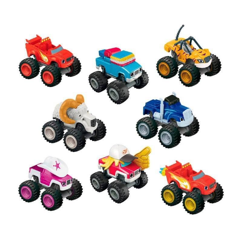 BLAZE Fisher-Price Blaze Οχήματα Die Cast 16 Σχέδια CGF20