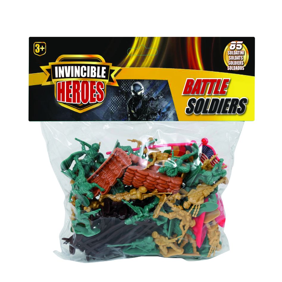 Invincible Heroes Σετ με 85 Στρατιώτες RDF52212 - Invincible Heroes