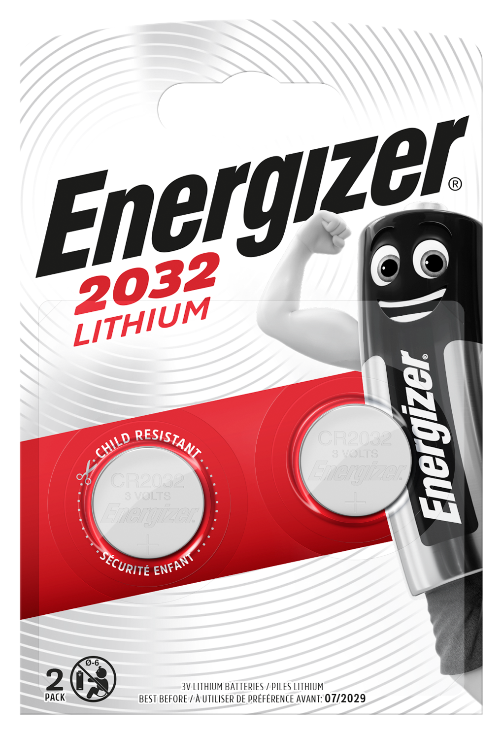 Energizer Lithium CR2032 BP2 F016659 2τμχ - Energizer